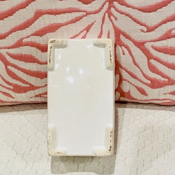 O9-BUNDLE ONLY-Vintage White Stoneware Vessel Container Trinket Dish - Picture 4 of 8